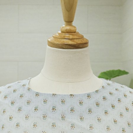 나염스트링주름원피스