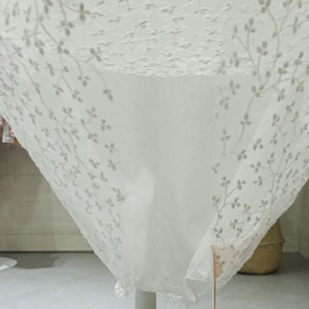 자수포인트배색스커트