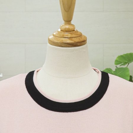 니트반팔롱원피스