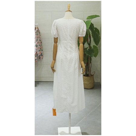 플라워스퀘어반팔원피스