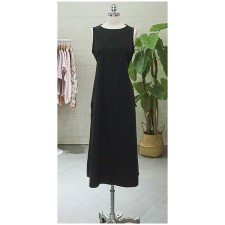 백리스민소매원피스