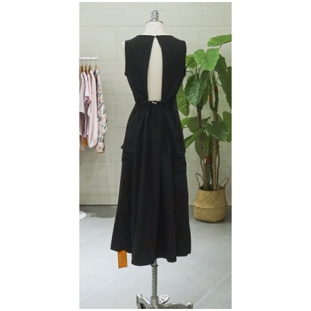 백리스민소매원피스