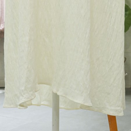 쿨주름민소매롱원피스