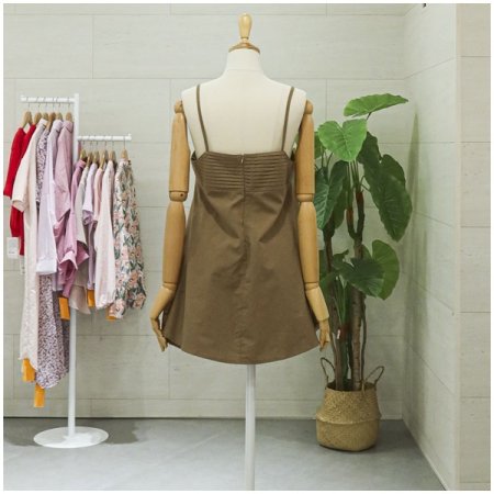 핀턱뷔스티에반바지세트