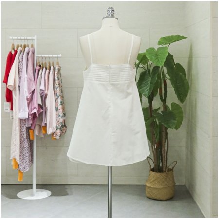 핀턱뷔스티에반바지세트