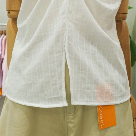 미니브리즈반팔블라우스