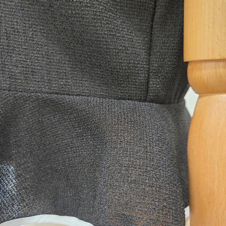 르메배색민소매블라우스