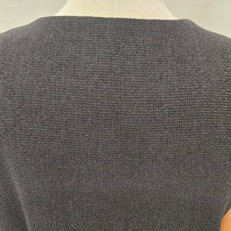 르메배색민소매블라우스