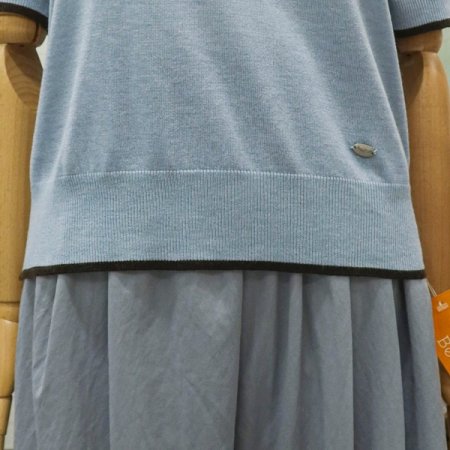 미우라운드반팔니트