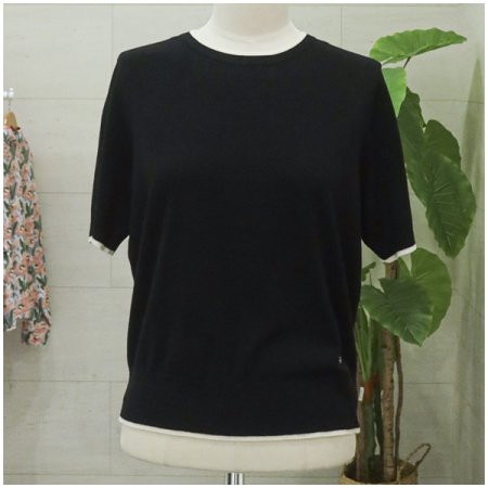 미우라운드반팔니트