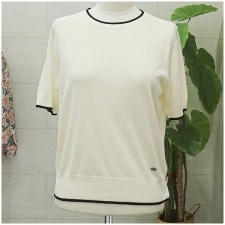 미우라운드반팔니트