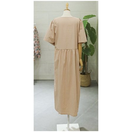 오브셔링반팔원피스