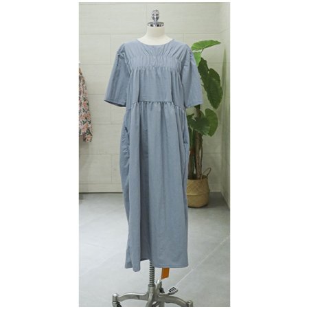 오브셔링반팔원피스