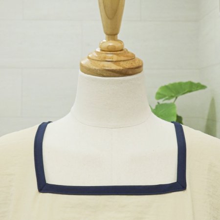 슈미배색반팔원피스