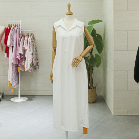 민소매롱원피스