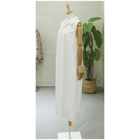 민소매롱원피스