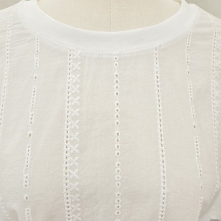 하니밑단밴딩반팔티셔츠