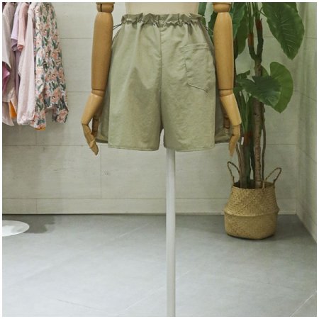 허리스트링반바지