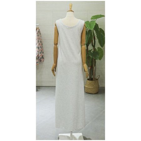 맥시롱민소매원피스