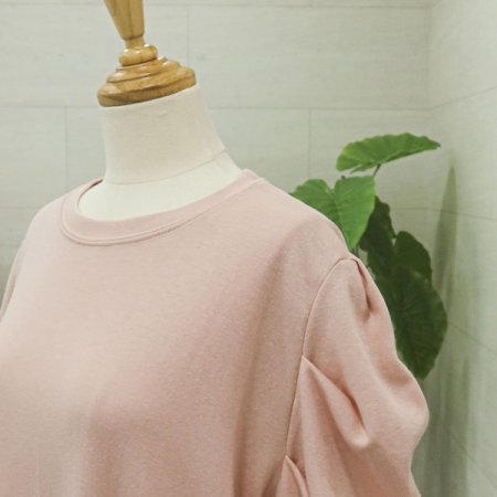 로엔퍼프소매원피스