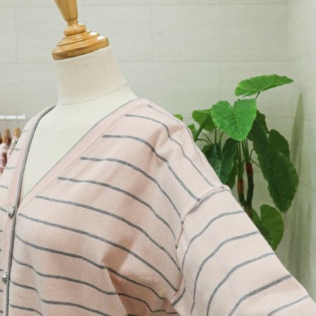 레이블브이넥가디건