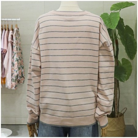 레이블브이넥가디건