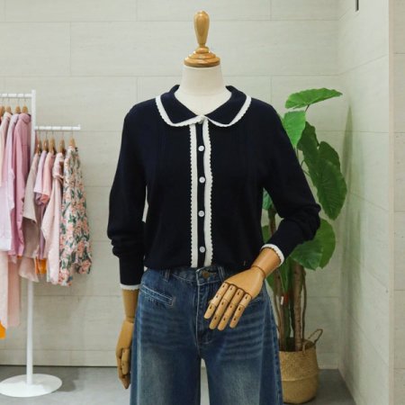 꽈랍빠니트가디건