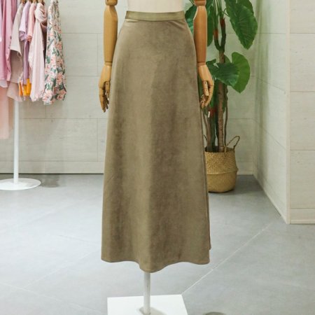 A라인스웨이드스커트