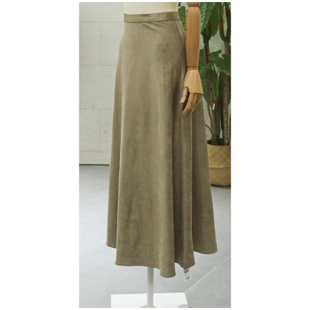 A라인스웨이드스커트