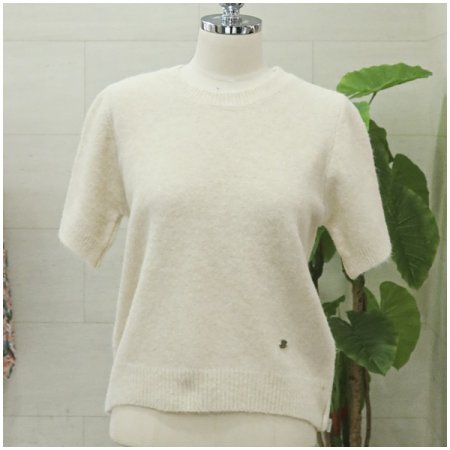 포근라운드반팔니트