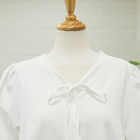 티온이중프릴블라우스