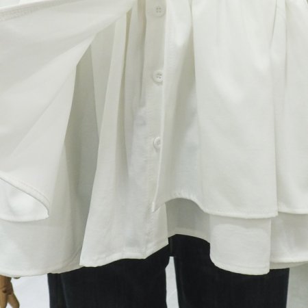 티온이중프릴블라우스