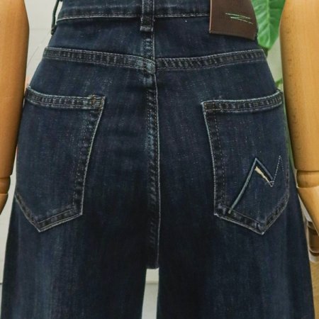 플레어스판데님팬츠