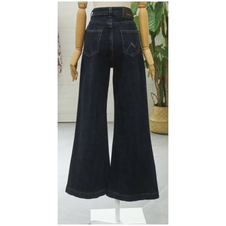 플레어스판데님팬츠