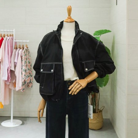 스티치포켓윈드자켓