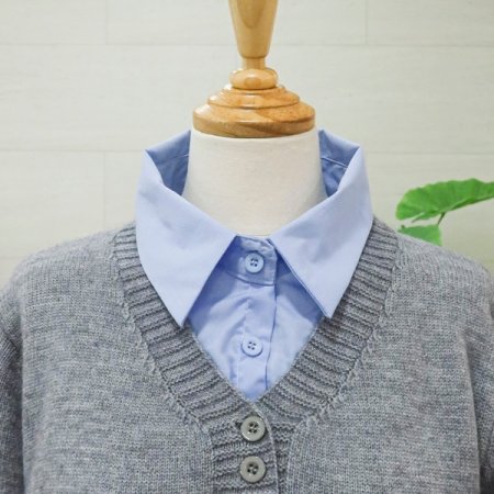 셔츠레이어드긴팔니트