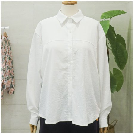 베이직뒷꼬임셔츠