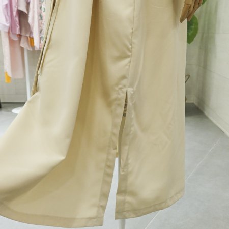 트렌치롱원피스