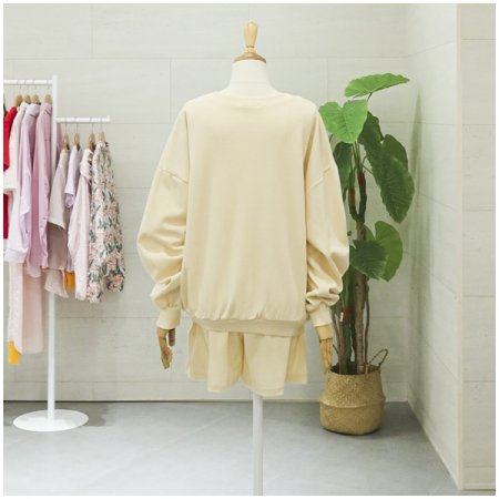 초코브이넥트레이닝세트