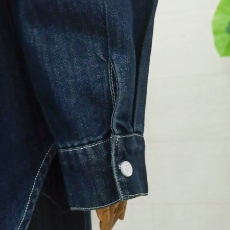 포켓청긴팔데님셔츠