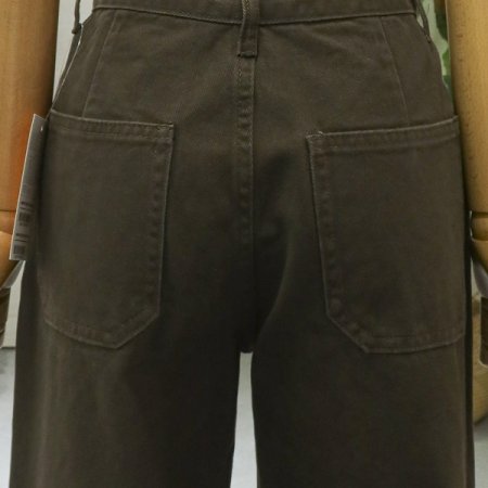 클랜포켓코튼와이드팬츠