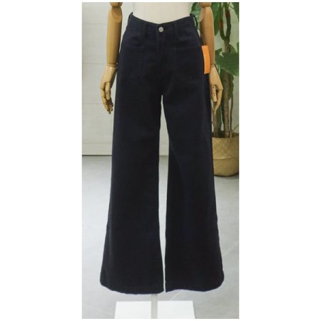 클랜포켓코튼와이드팬츠