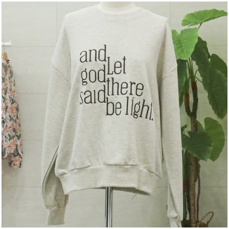 라이트맨투맨티셔츠