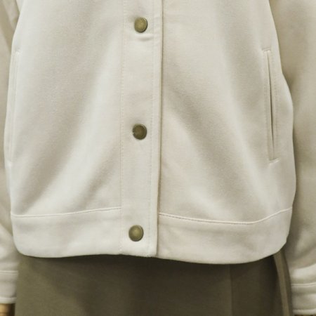 스웨이드밴딩긴팔자켓