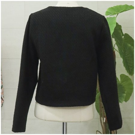 브엘라운드트위드자켓