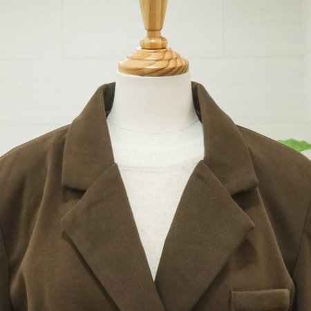 파우더긴팔하프자켓