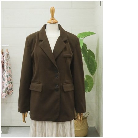 파우더긴팔하프자켓