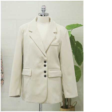 파우더긴팔하프자켓