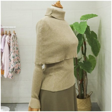 폴라워머세트긴팔니트