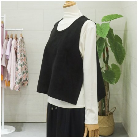 스웨이드민소매베스트